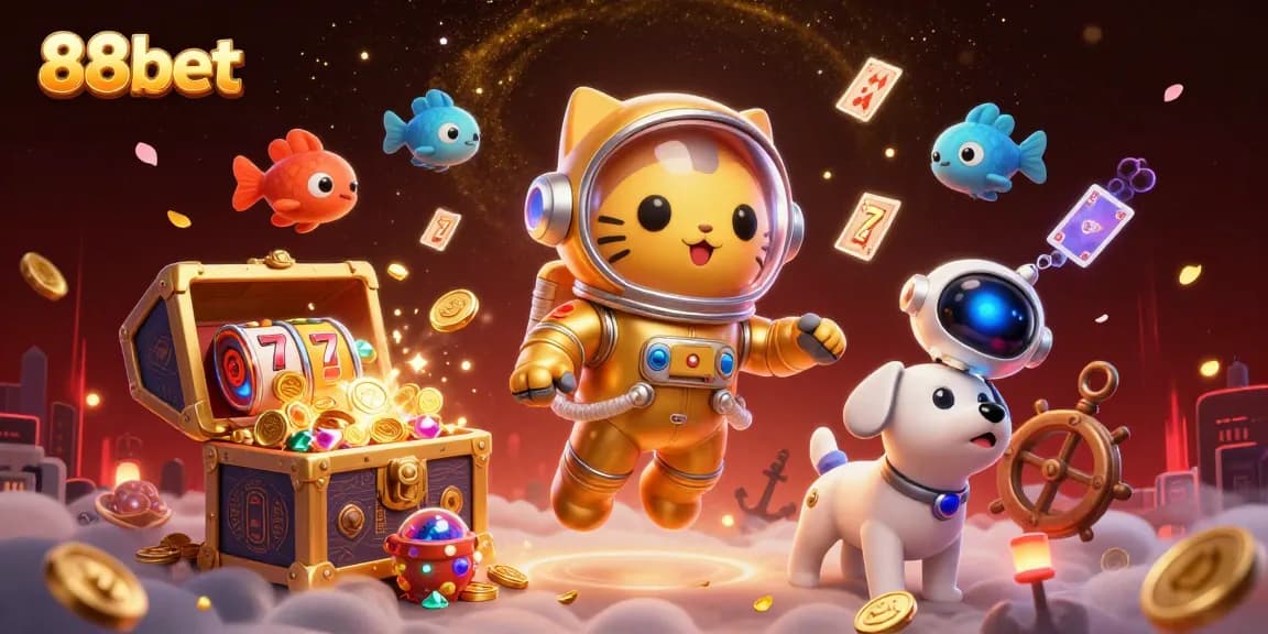 Experience the thrill of winning at 88bet with vibrant slots and immersive gaming elements.