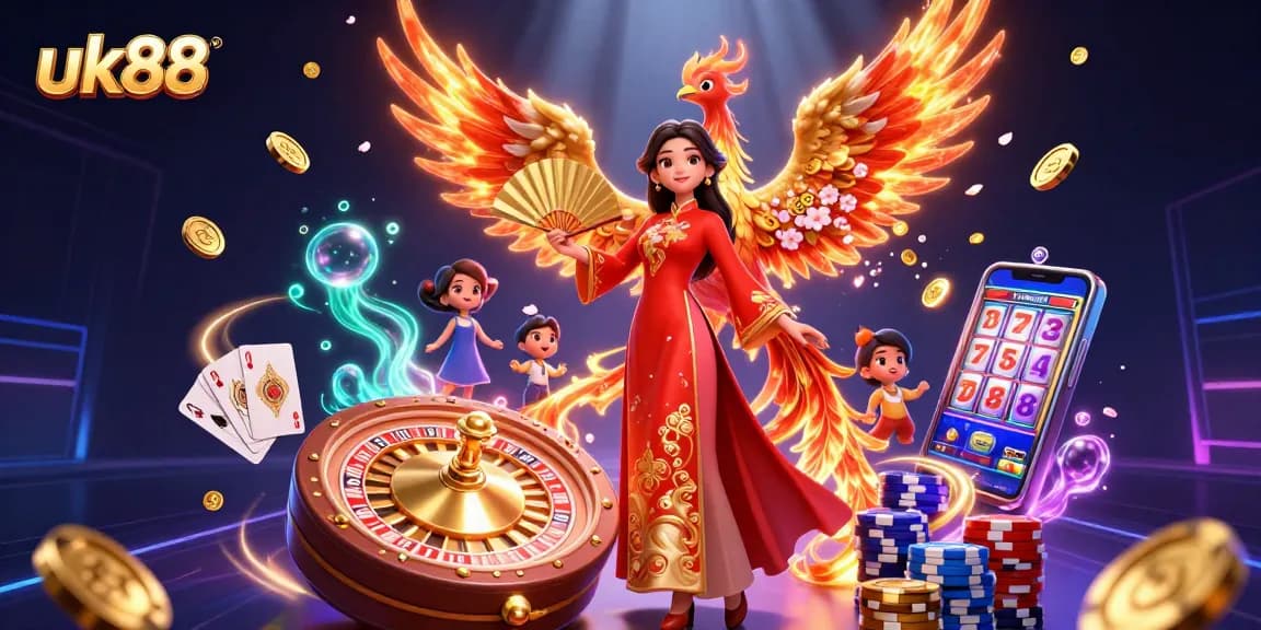 Join the excitement at uk88 with vibrant slots, golden coins, and immersive gaming adventures.