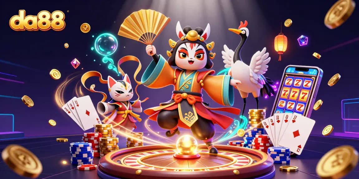 Experience thrilling gameplay with da88, where kabuki warriors meet dazzling casino action!