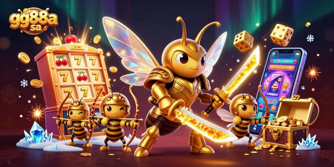 Experience thrilling wins with gg88a sa's vibrant casino illustration featuring exciting game elements.