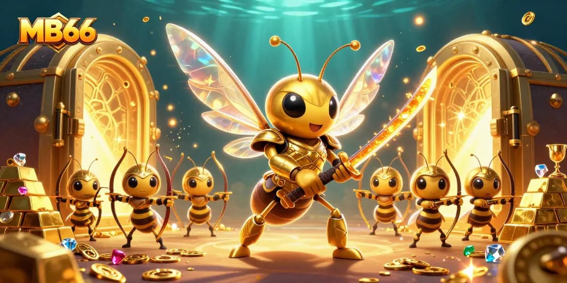 Engage with MB66 in a vibrant casino-themed adventure featuring gold treasures and enchanting characters.
