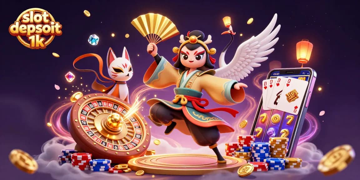 Experience excitement with slot depsoit 1k as you dive into the vibrant world of online gambling.