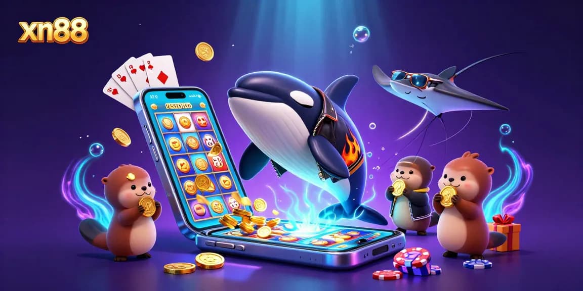 Spin the reels and cash in golden coins at xn88's vibrant underwater casino adventure.