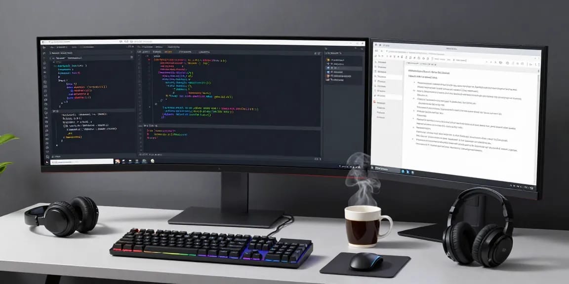 ae888 com innovative software development workspace showcasing programming and AI technology.