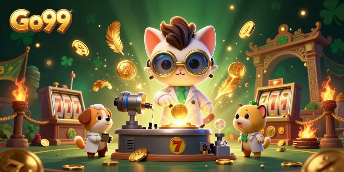 Experience thrilling wins with Go99's immersive slot games and vibrant casino art.