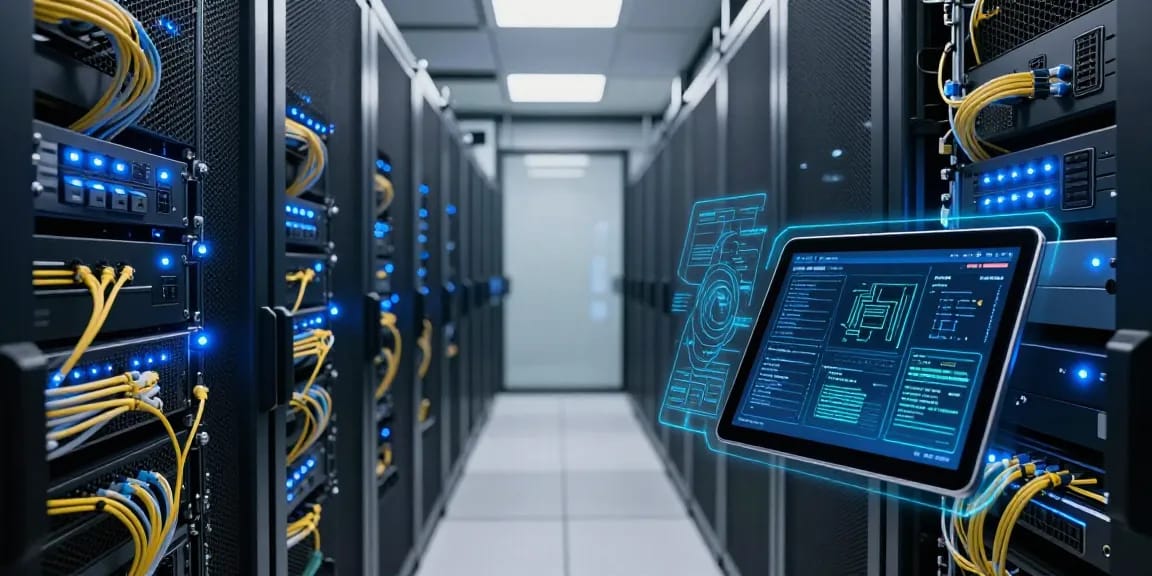 GO8 cloud computing platform with advanced technology solutions in a modern server environment.