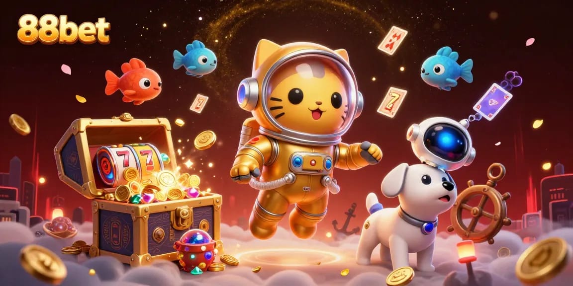 Experience the thrill of winning at 88bet with vibrant slots and immersive gaming elements.