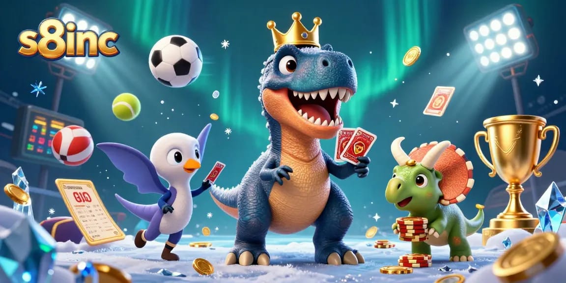 Engage with exciting sports betting visuals at s8inc featuring vibrant characters and dynamic elements.