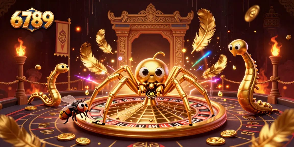 Engage in thrilling bets with 6789 in a dynamic casino-themed 3D illustration.