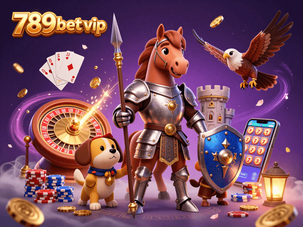 Experience the excitement at 789bet vip with colorful poker chips and a vibrant casino scene.
