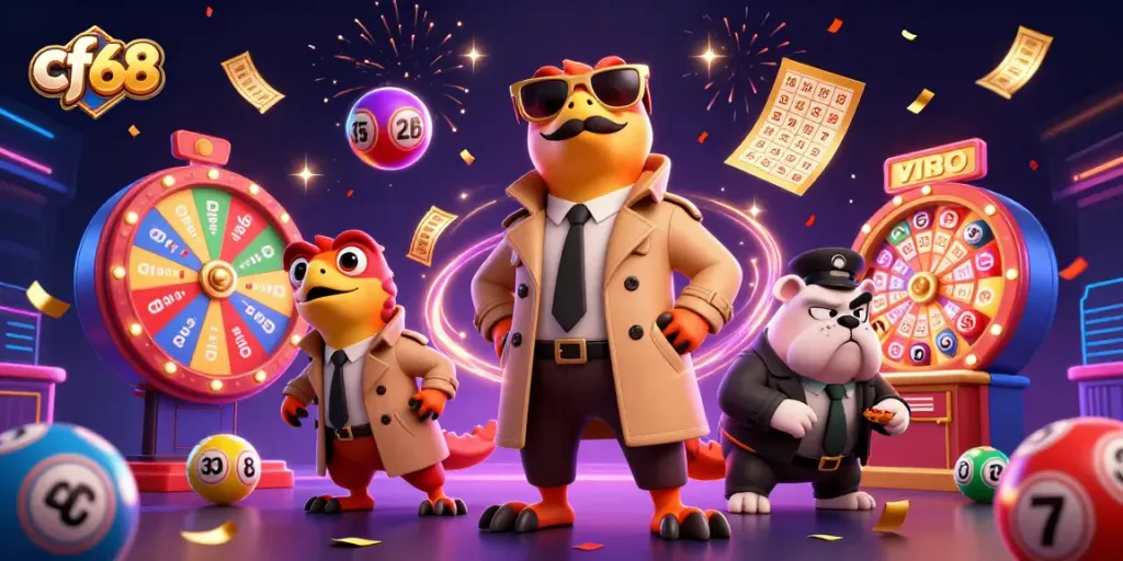 cf68 raptors humorously trying to enter a VIP casino lounge with lottery elements