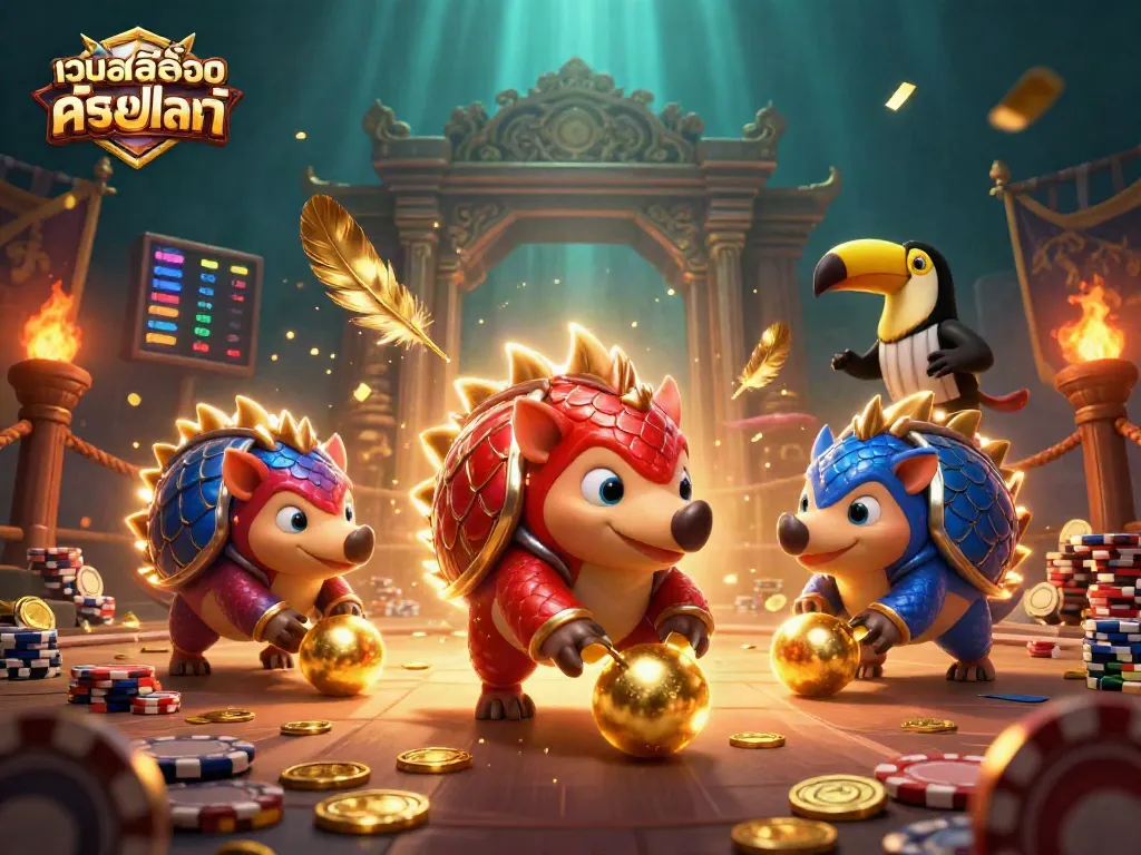เล่นเกมสล็อตที่เว็บสล็อตเว็บตรง ค่ายใหญ่ ด้วยการแข่งของแพนกอรีนคู่แข่งที่เต็มไปด้วยเงินทอง