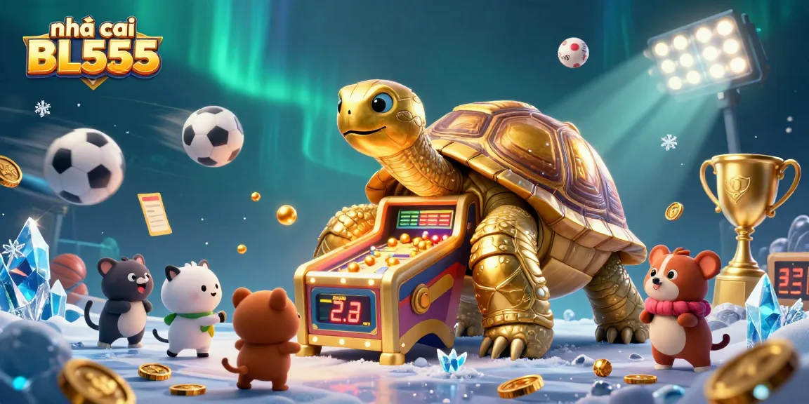 Experience the thrilling gameplay at nhà cái BL555 with dynamic sports betting scenes featuring vibrant characters and action.