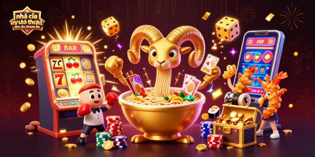 Các nhà cái uy tín đến từ châu âu với hình ảnh sôi động của các nhân vật hoạt hình 3D và các phần thưởng cá cược.