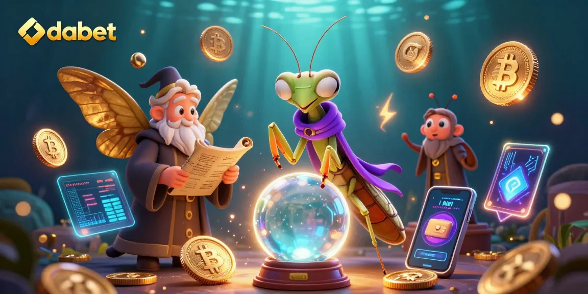 dabet's enchanting fortune teller and librarian guide players in an immersive crypto casino experience.