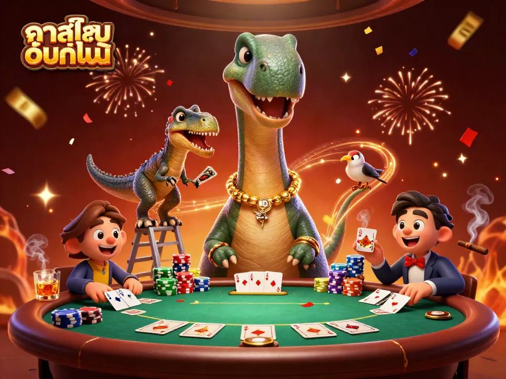 สนุกไปกับรายการเกม คาสิโนออนไลน์ ที่มีดีลเลอร์การ์ดและชิปโป๊กเกอร์มากมาย