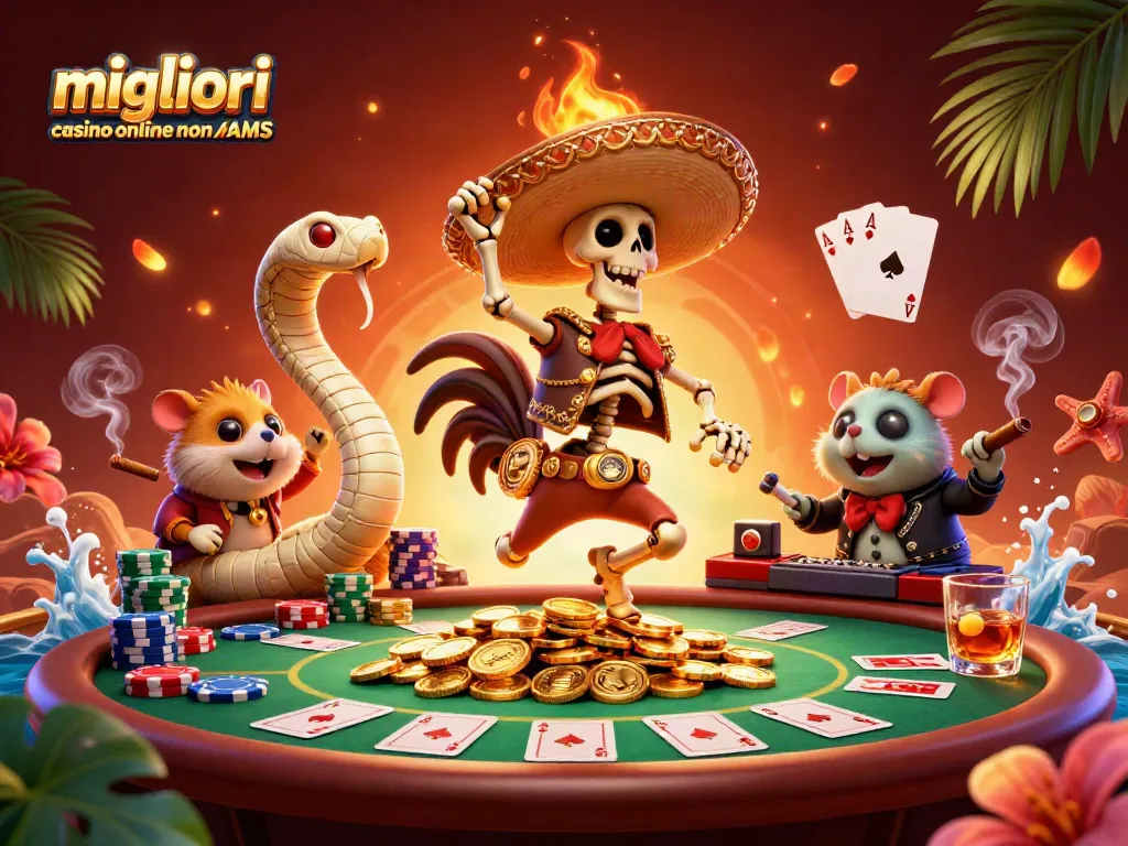 I migliori casino online non AAMS offrono emozioni forti con giochi avvincenti e opportunità uniche.