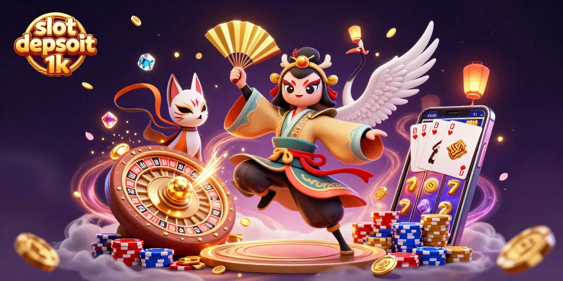 Experience excitement with slot depsoit 1k as you dive into the vibrant world of online gambling.