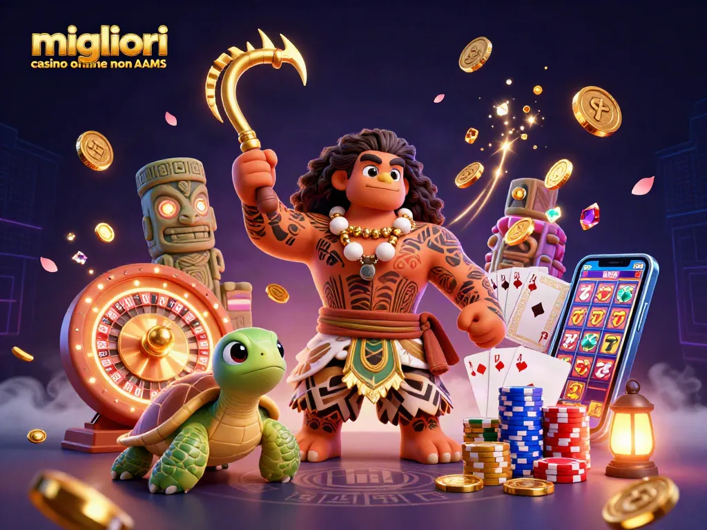 I migliori casino online non AAMS offrono giochi emozionanti e bonus accattivanti per i giocatori.