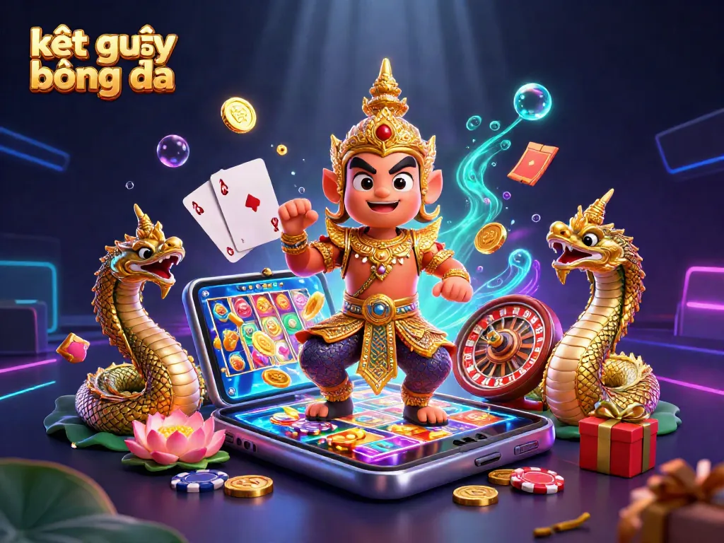 Engaging visuals of kết quả bóng đá with vibrant elements and gaming action for online viewers.