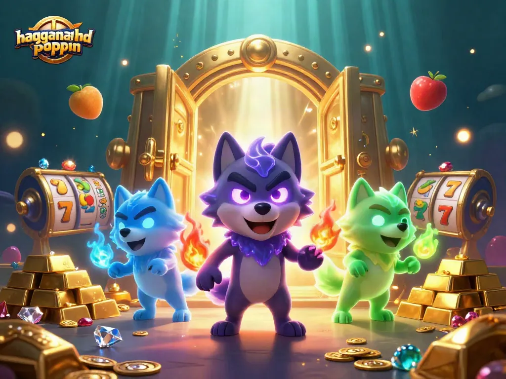 Engage with the exciting world of haganandpappin's online slots featuring wild wolves and treasure!