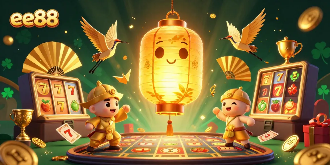 Experience the excitement of connecting with the golden lantern spirit at ee88's casino.