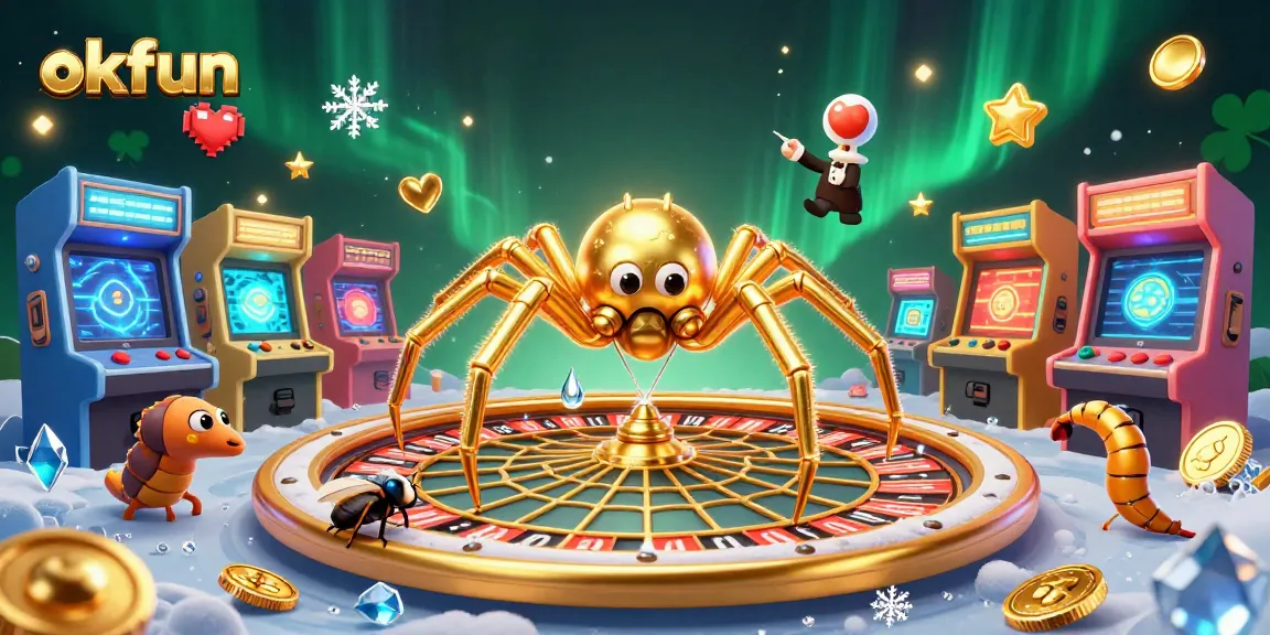 Experience thrilling bets at okfun with 3D casino characters in an exciting gaming scene.