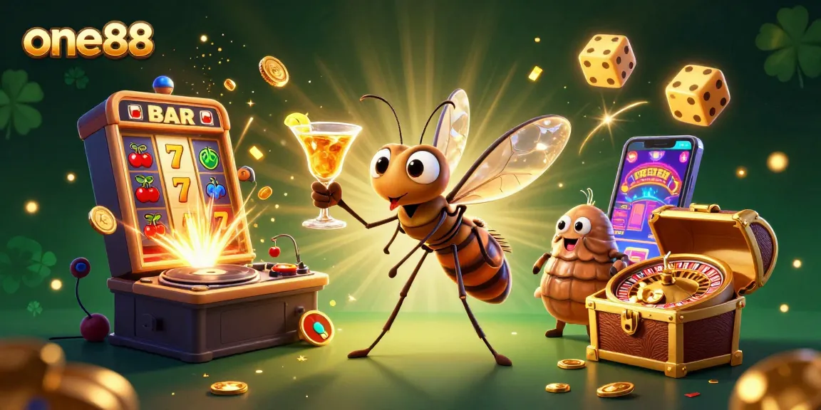 Experience one88's dynamic casino world with vibrant characters and exciting game elements.