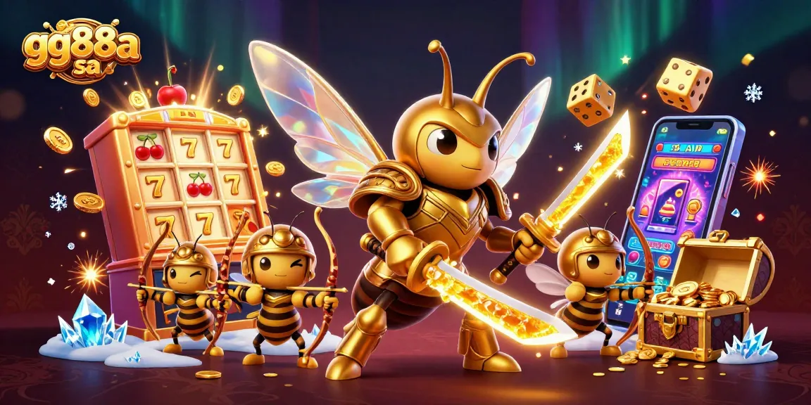 Experience thrilling wins with gg88a sa's vibrant casino illustration featuring exciting game elements.